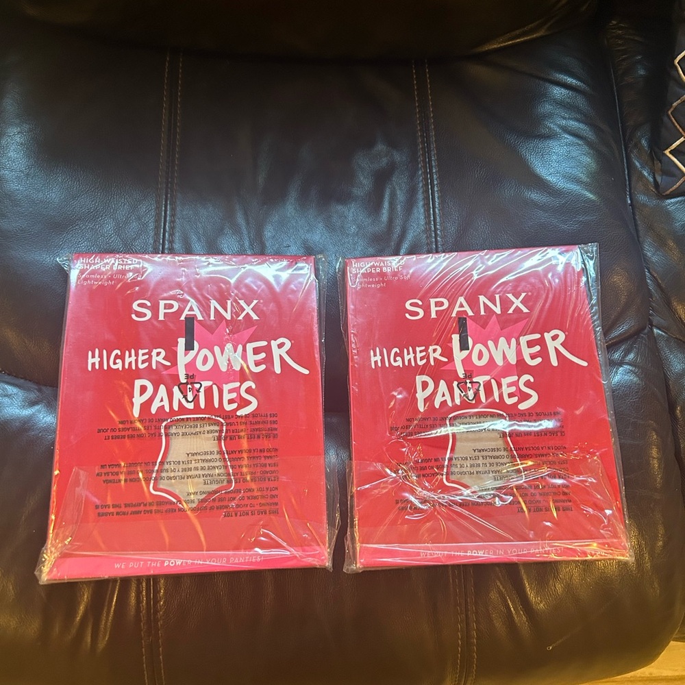 Spanx Higher Power Panties - Red